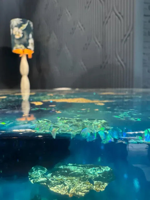 Galaxy Effect Resin Dining Table (Custom Handmade) - Leonardo Gravina