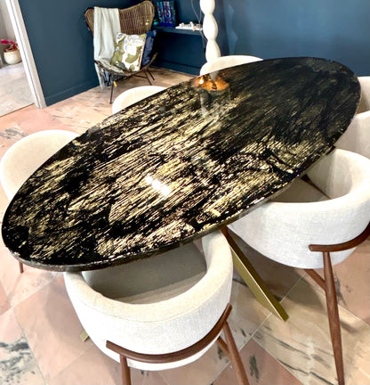 TABLE À MANGER | OR ROSE