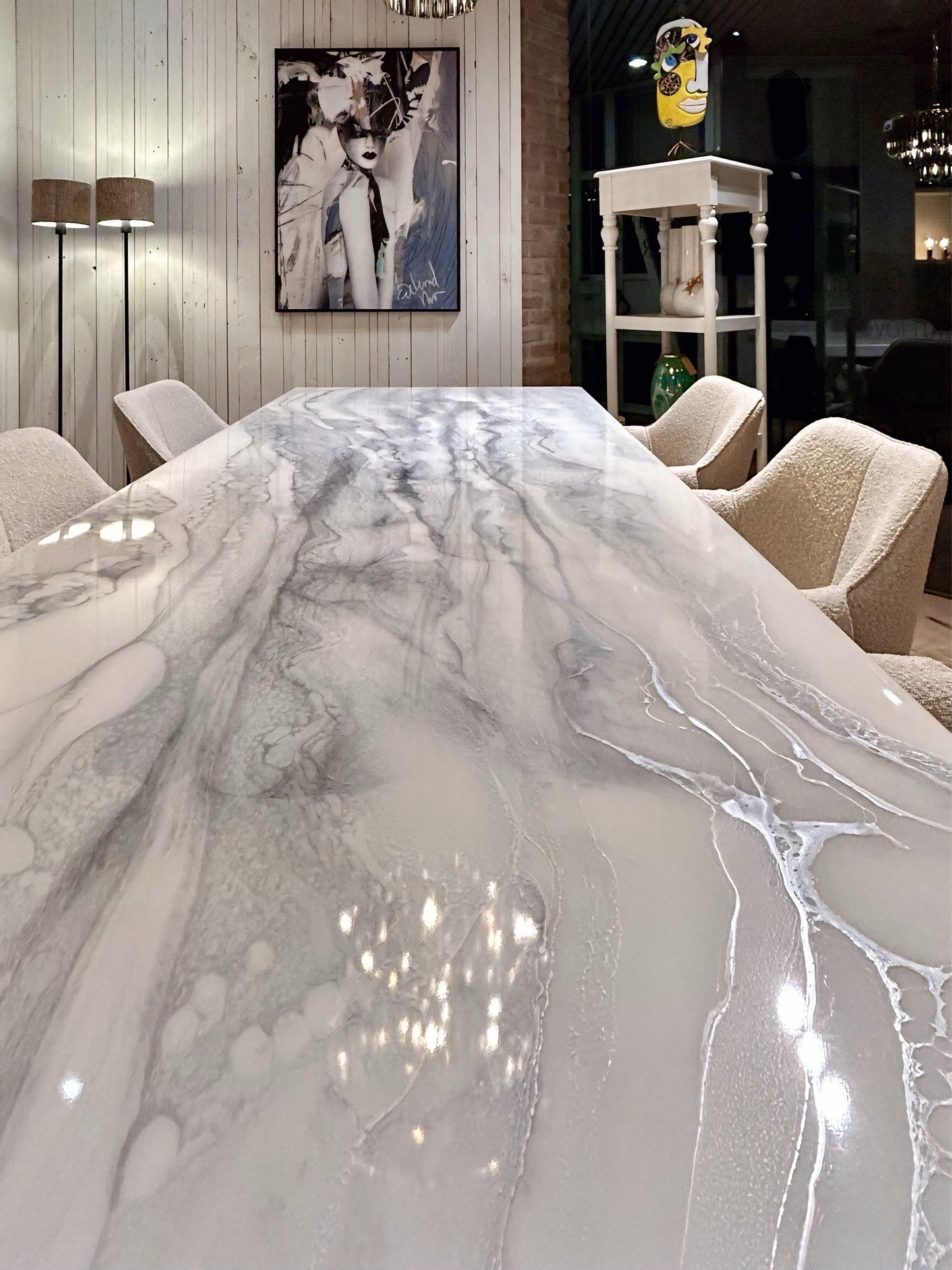 Esstisch | Roségold