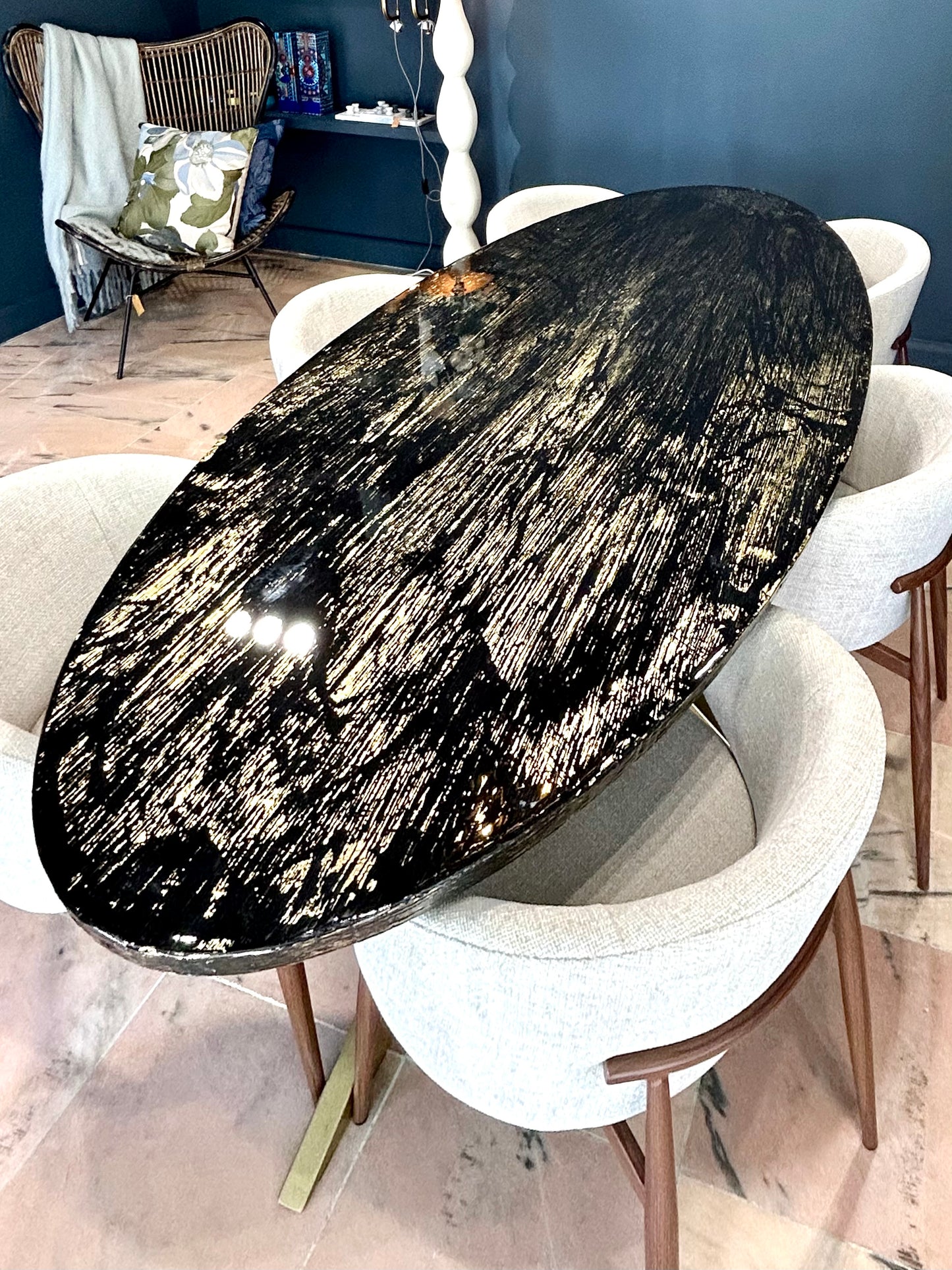 TABLE À MANGER | OR ROSE