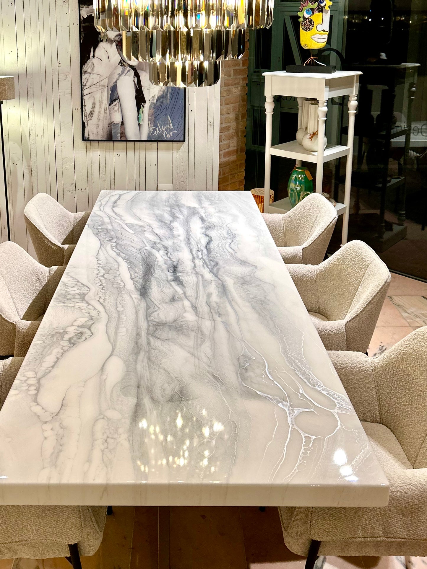 Esstisch | Roségold