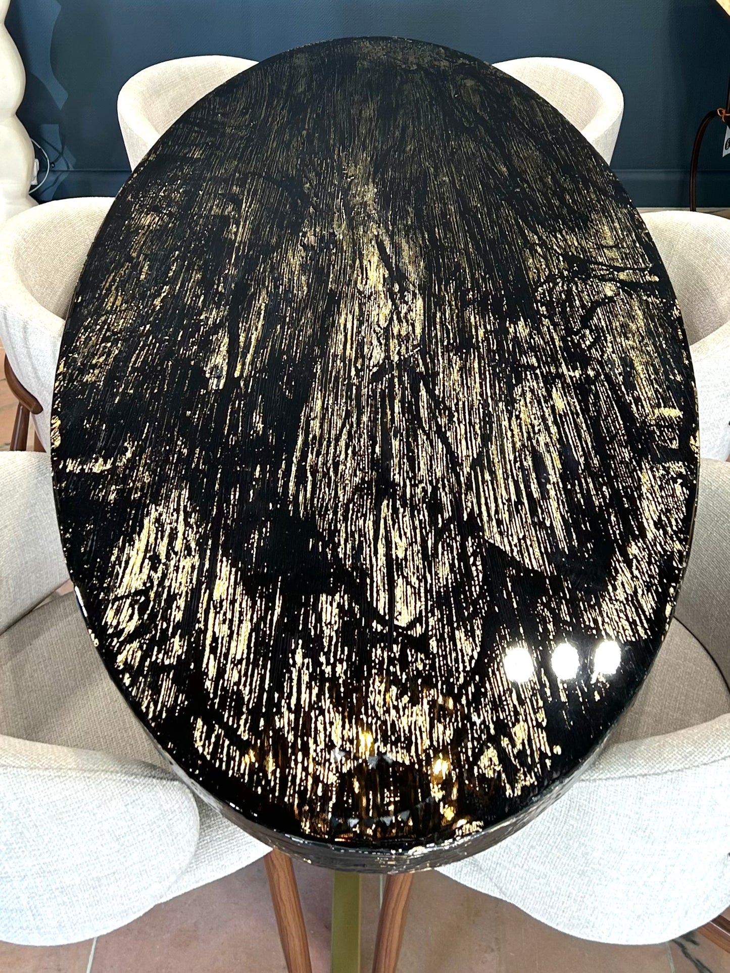 TABLE À MANGER | OR ROSE