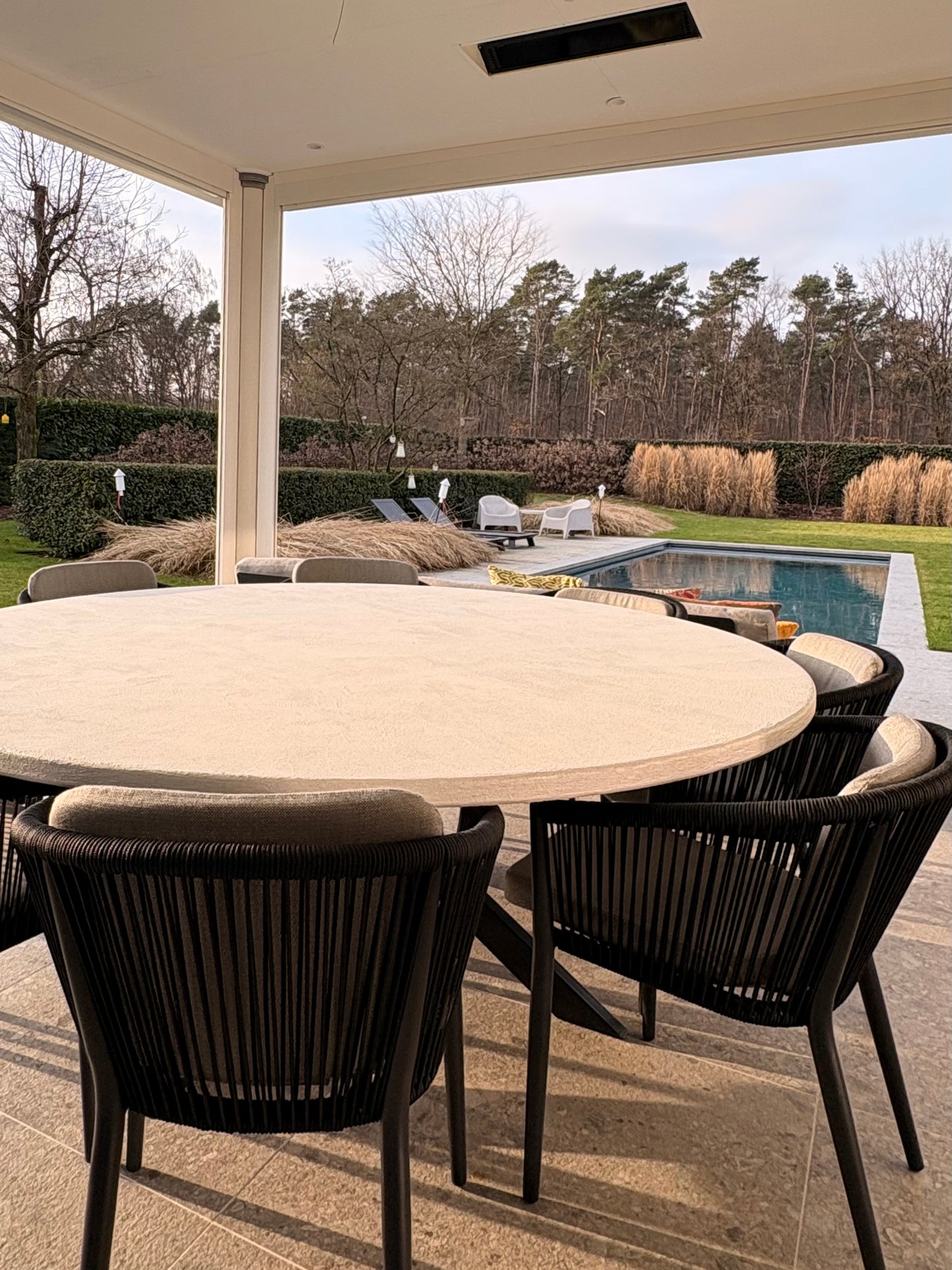 Microtopping - Mineral Coating Dining Table – Fully Custom Made