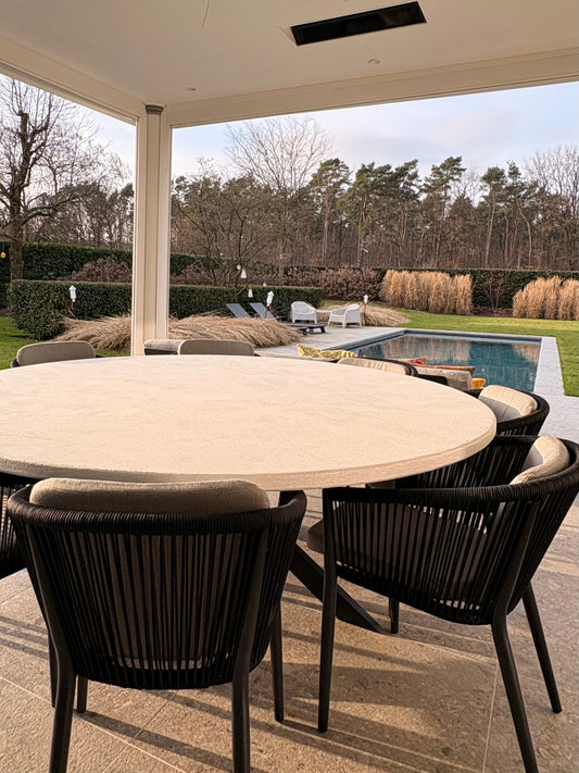 Microtopping - Mineral Coating Dining Table – Fully Custom Made