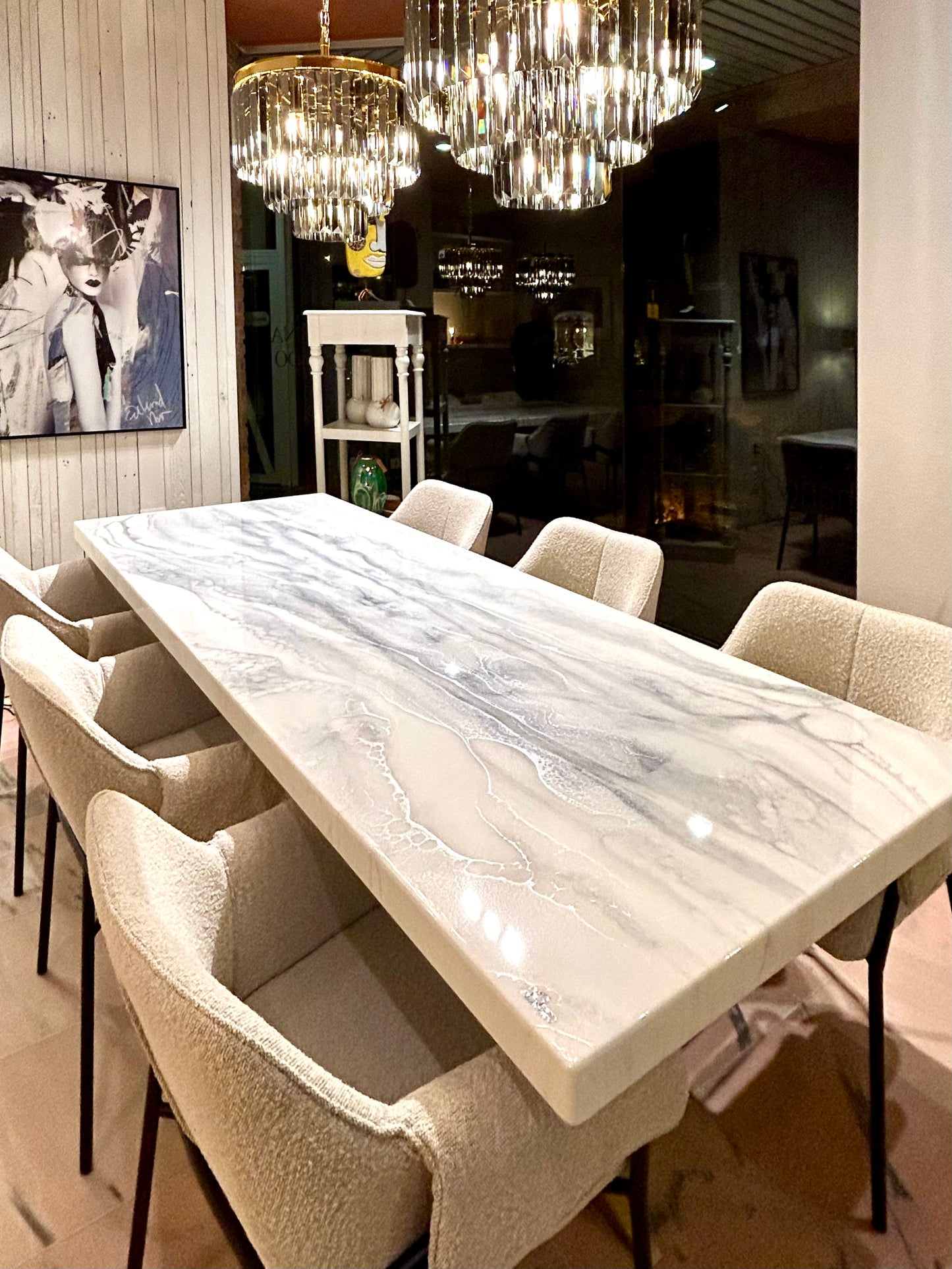 Esstisch | Roségold