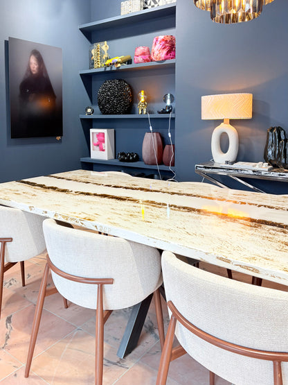 TABLE À MANGER | OR ROSE