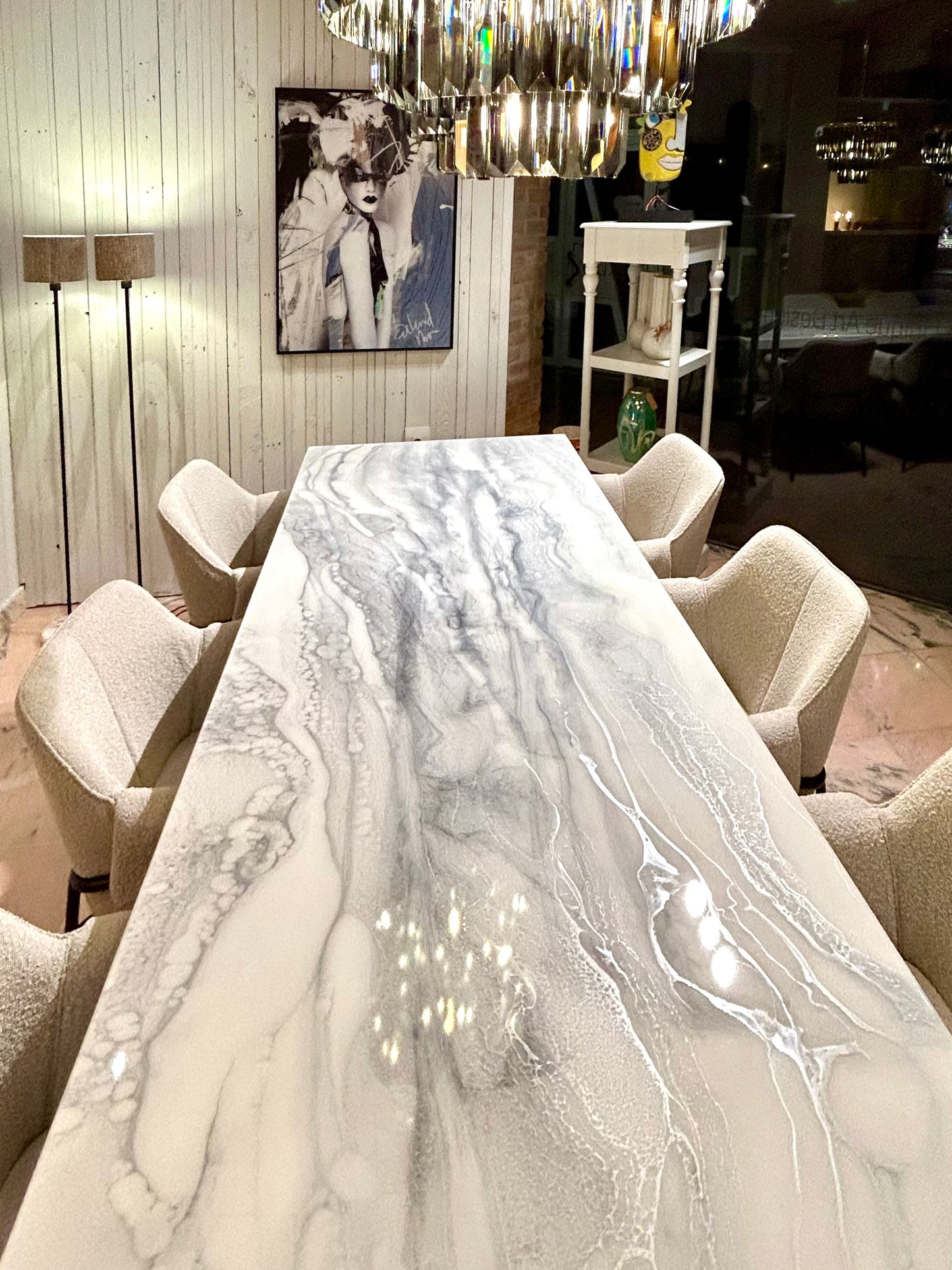 Esstisch | Roségold