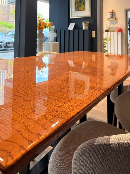 Table à manger Croco | Bords biseautés | Sur mesure