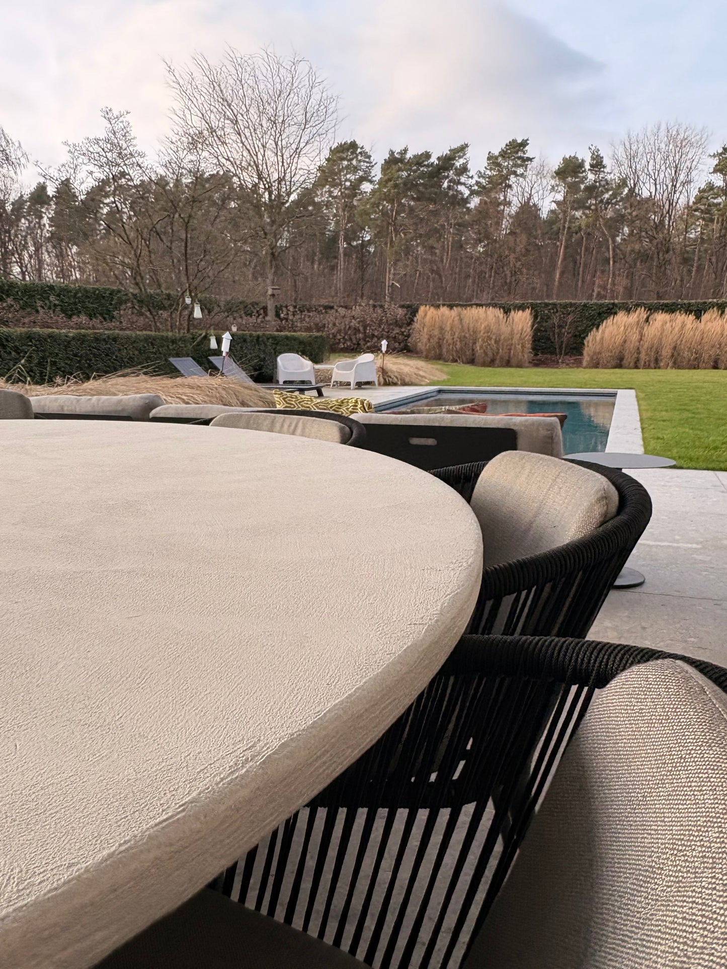 Microtopping - Mineral Coating Dining Table – Fully Custom Made