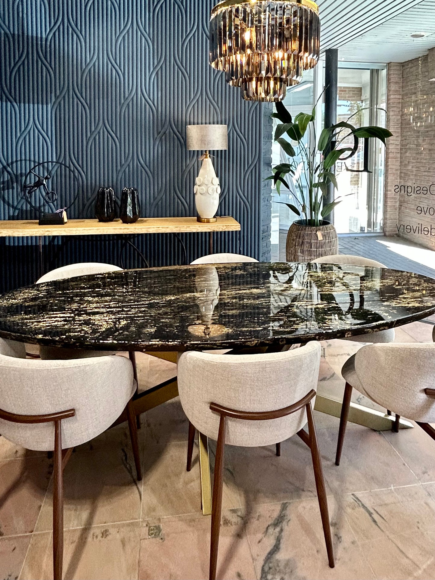 TABLE À MANGER | OR ROSE