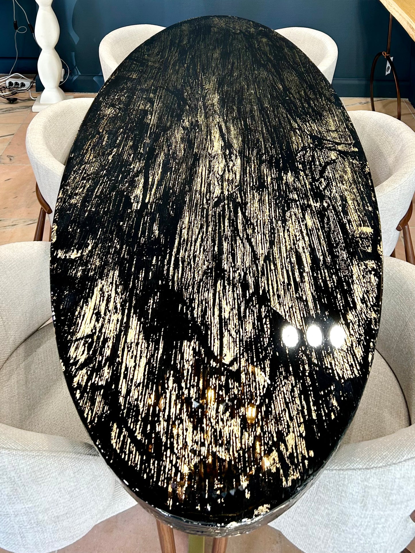 TABLE À MANGER | OR ROSE