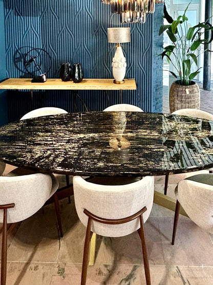 TABLE À MANGER | OR ROSE