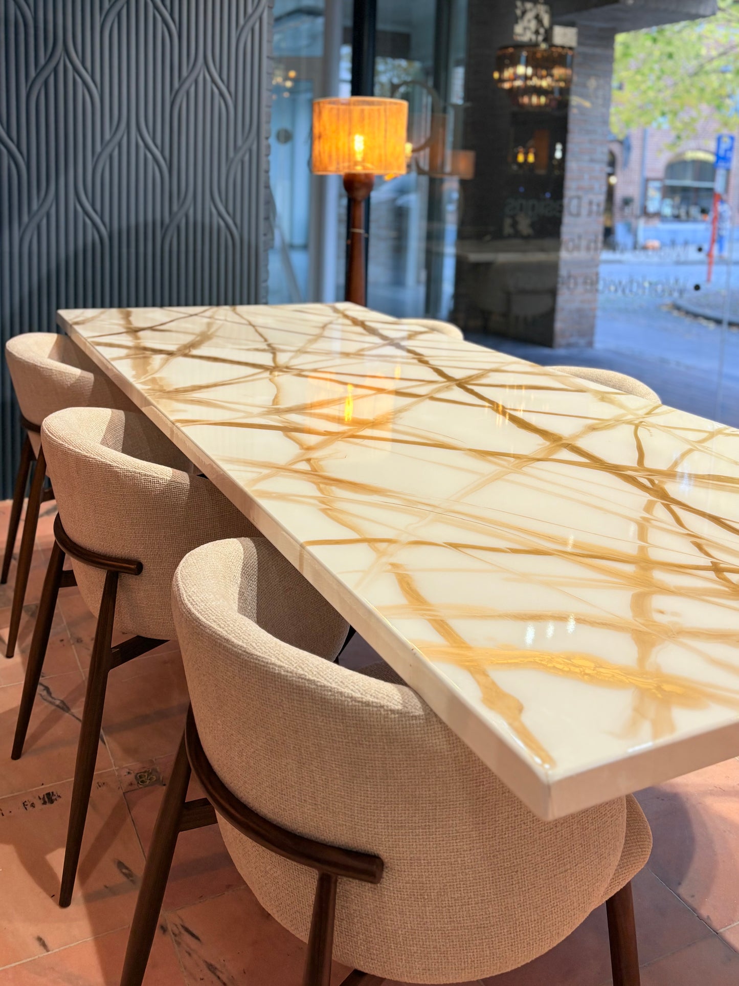 TABLE À MANGER | OR ROSE