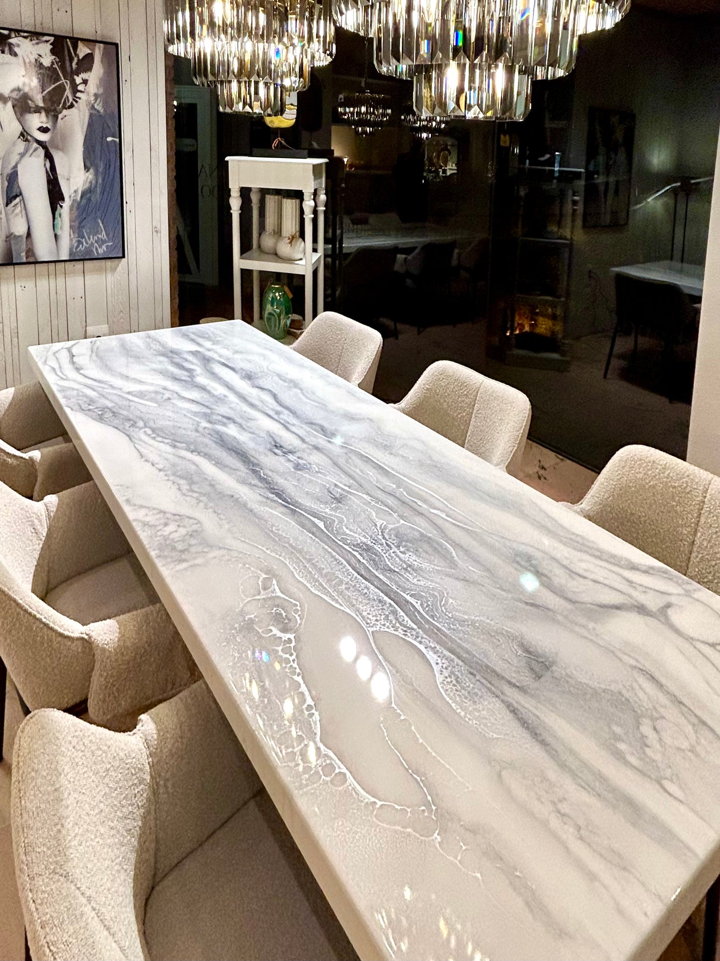 Esstisch | Roségold