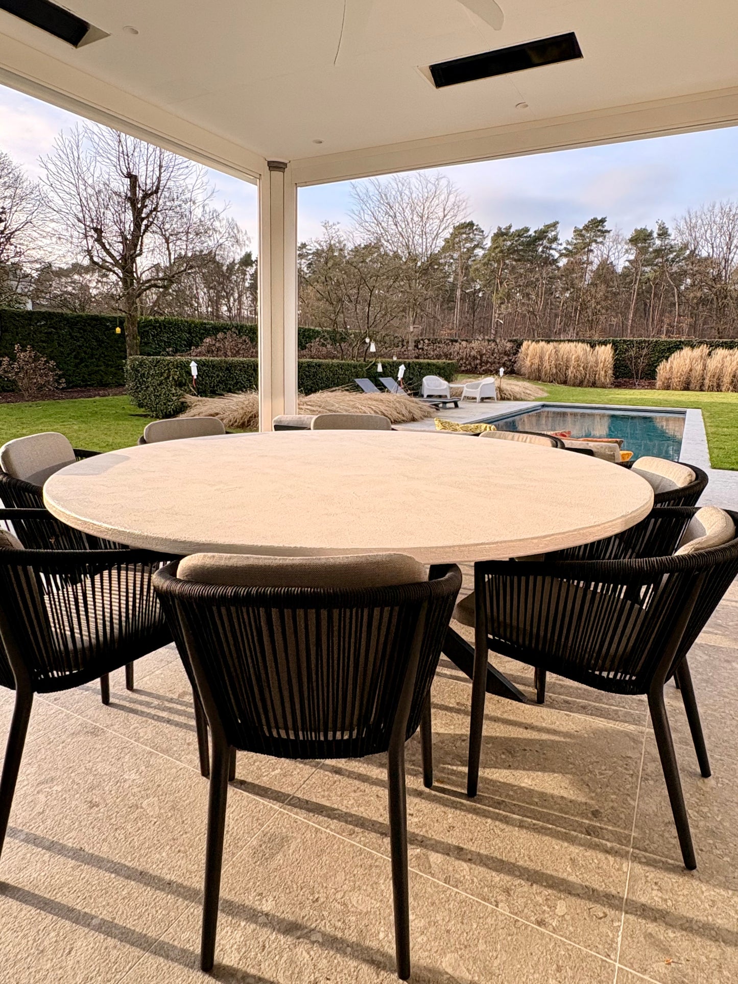 Microtopping - Mineral Coating Dining Table – Fully Custom Made