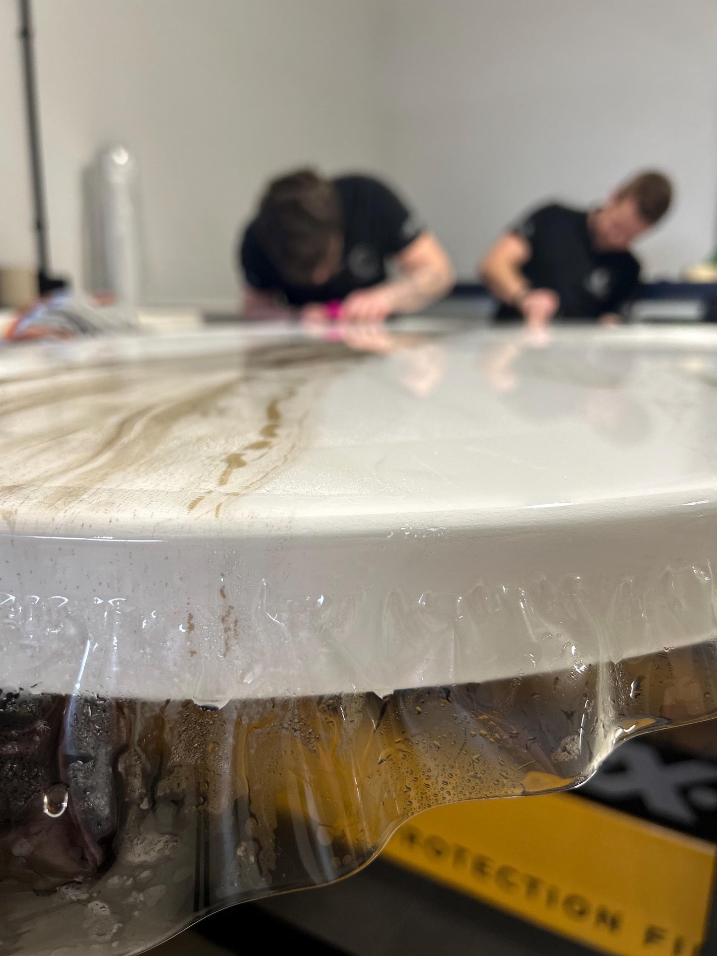 Protect Your Custom Tables with Premium Scratch Resistant Film - Matte or Glossy Finish, Professionally Applied