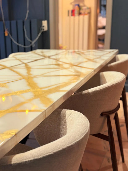 TABLE À MANGER | OR ROSE