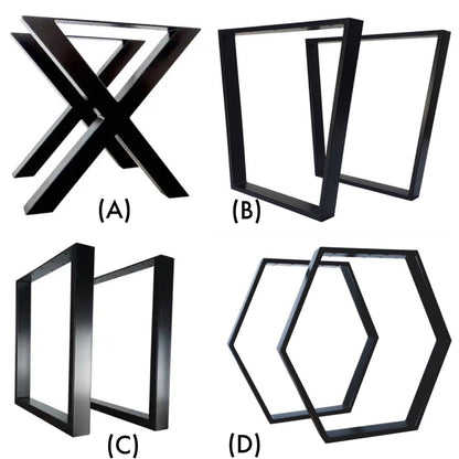 Customized Oval Dining Table | Silver and Gold Pouring Art