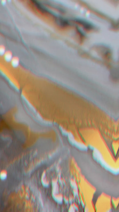 Silver & Gold Poured Resin Dining Table (Handmade Luxury Finish)