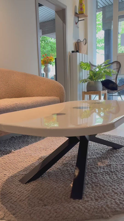Table à manger Croco | Bords biseautés | Sur mesure