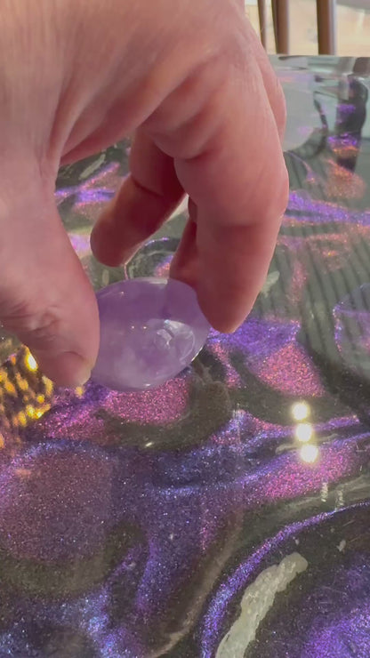 3D Resin Art Coffee Table - Color Shifting - Unique Piece